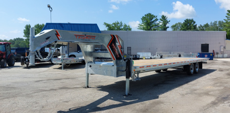 New 102 X 22 + 10 GALVANIZED EQUIPMENT TRLR PWR BEAVERTAIL 2026 TRIUMPH