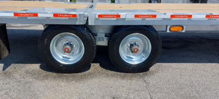 New 102 X 22 + 10 GALVANIZED EQUIPMENT TRLR PWR BEAVERTAIL 2026 TRIUMPH