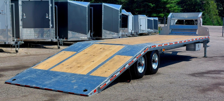 New 102 X 22 + 10 GALVANIZED EQUIPMENT TRLR PWR BEAVERTAIL 2026 TRIUMPH