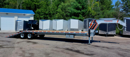New 102 X 22 + 10 GALVANIZED EQUIPMENT TRLR PWR BEAVERTAIL 2026 TRIUMPH