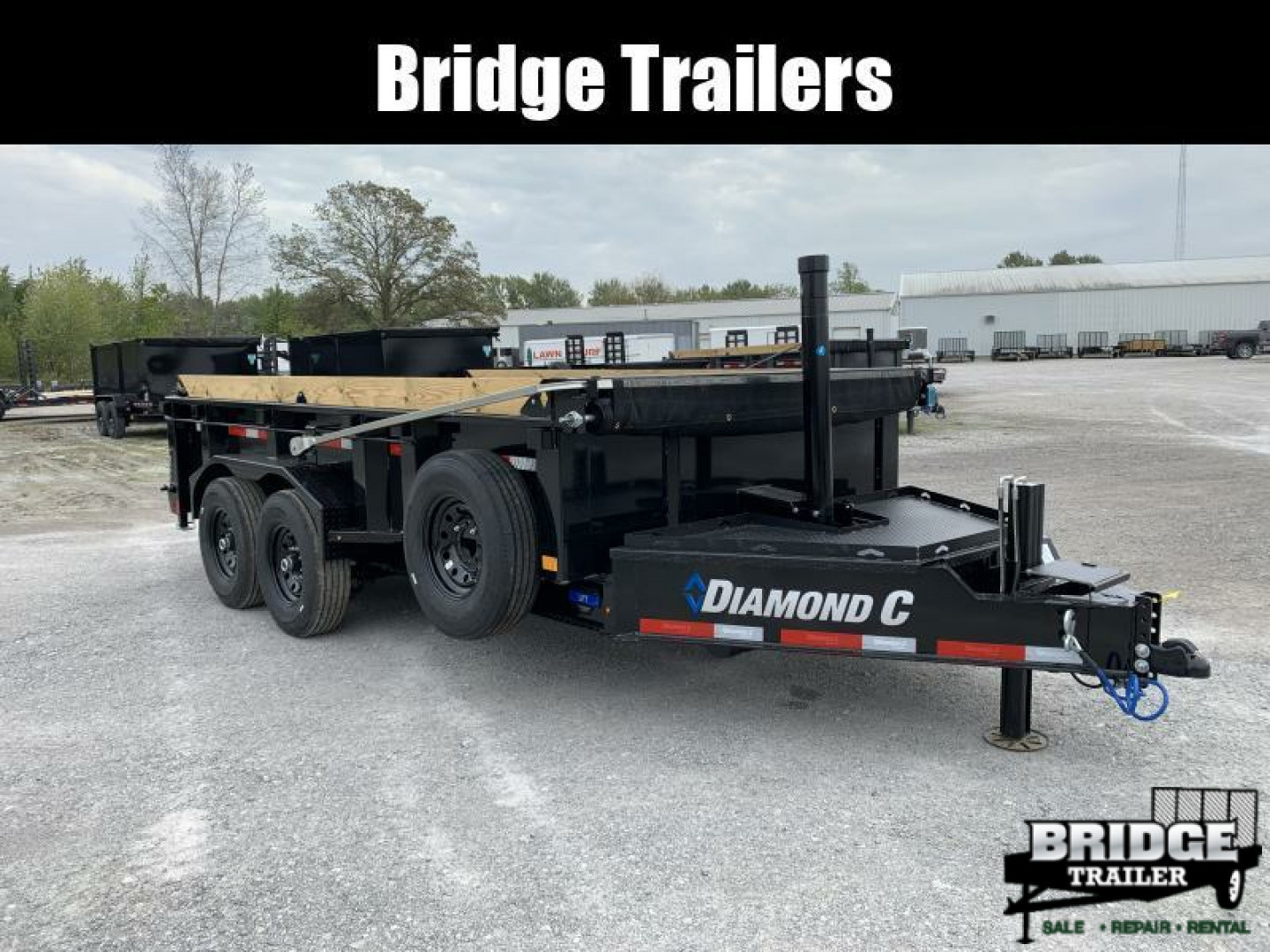 New 2026 Diamond C Trailers LPT207L14X82 (82" X 14') 14.9K Telescopic (Pacesetter Pkg) Dump Trailer