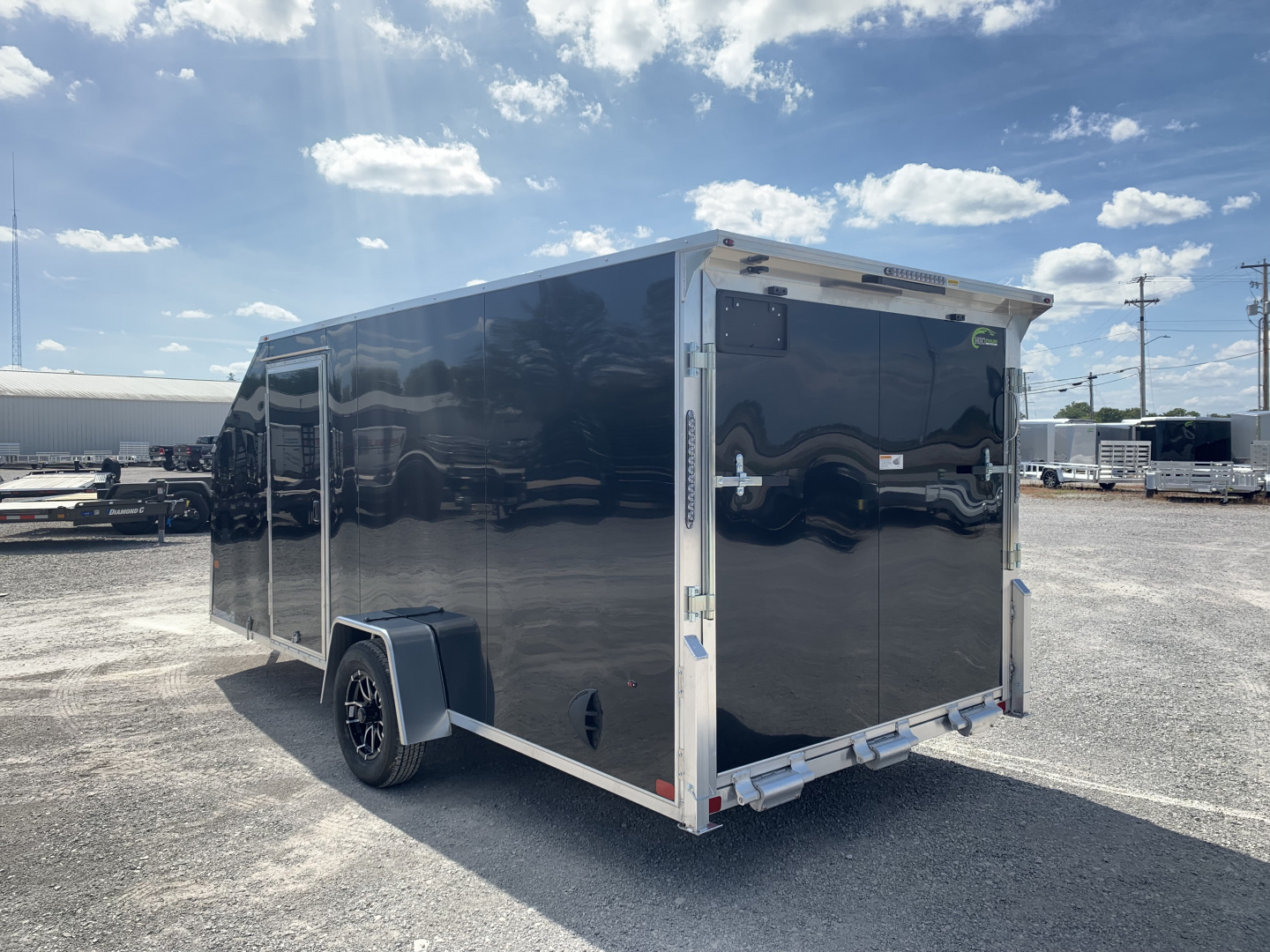 New 2026 NEO Trailers NASB167R6 (7' X 16') 3.5K Single Axle Snowmobile Trailer