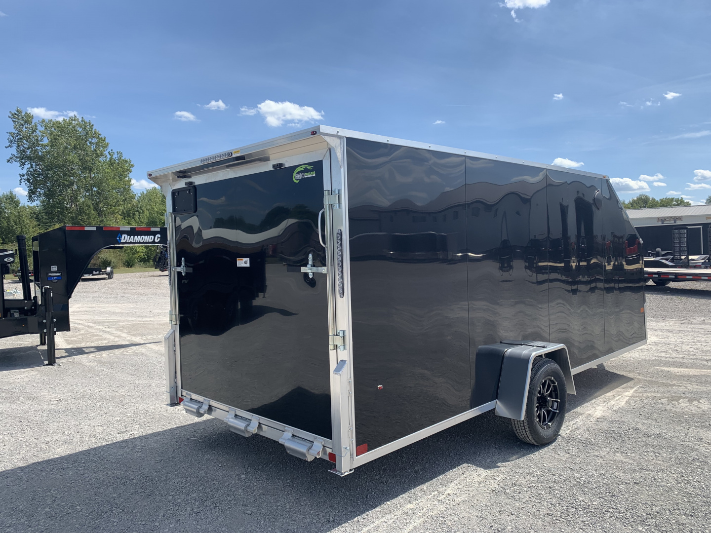 New 2026 NEO Trailers NASB167R6 (7' X 16') 3.5K Single Axle Snowmobile Trailer