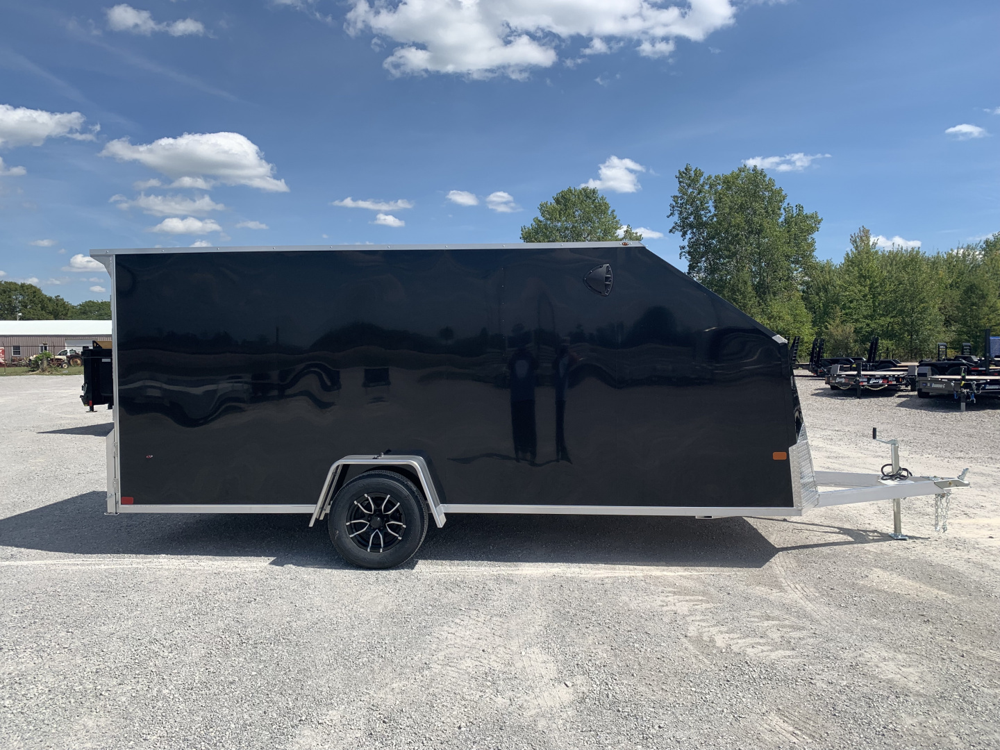 New 2026 NEO Trailers NASB167R6 (7' X 16') 3.5K Single Axle Snowmobile Trailer