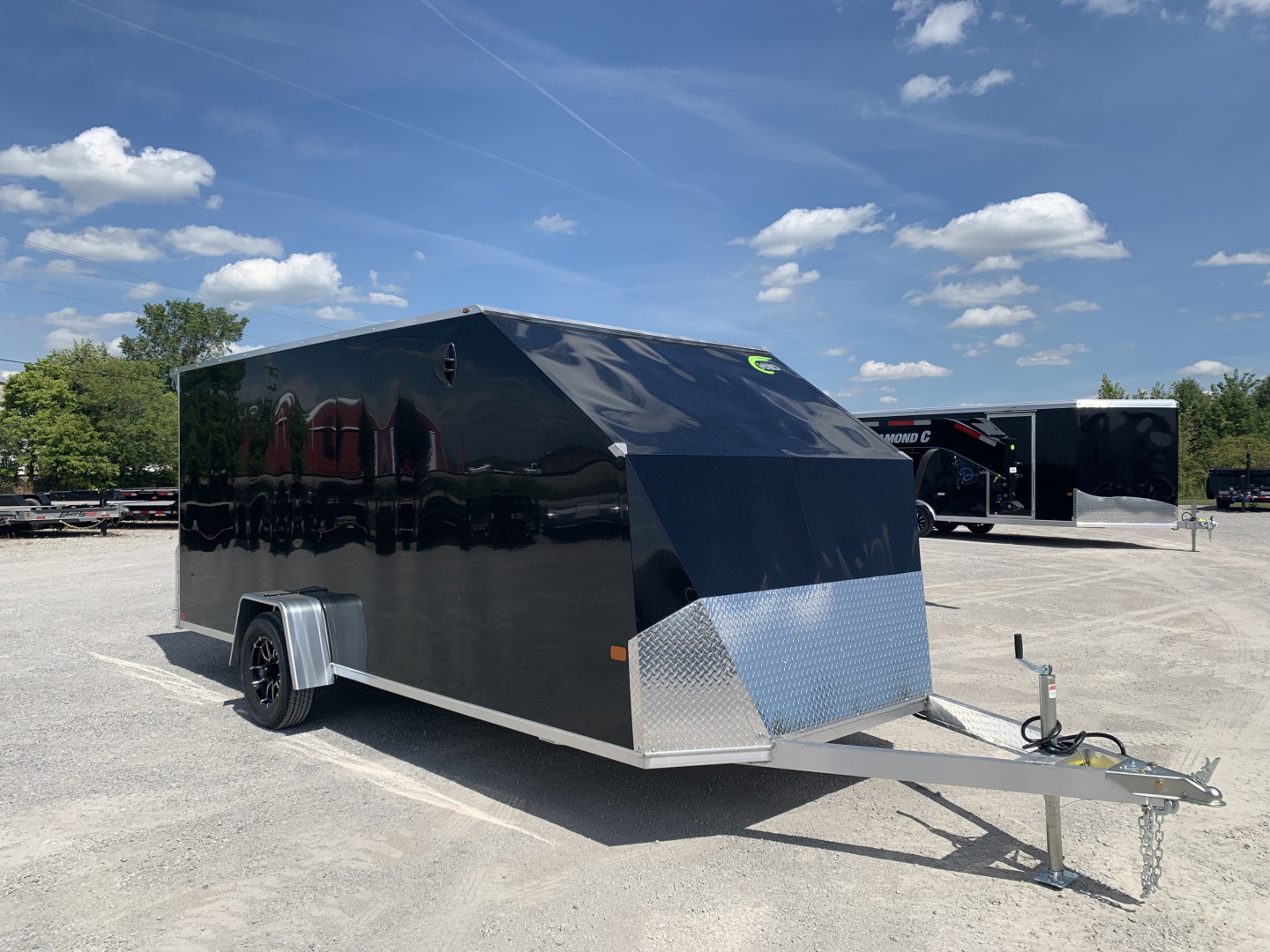 New 2026 NEO Trailers NASB167R6 (7' X 16') 3.5K Single Axle Snowmobile Trailer