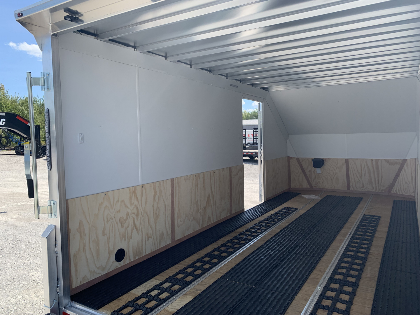 New 2026 NEO Trailers NASB167R6 (7' X 16') 3.5K Single Axle Snowmobile Trailer