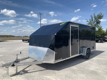 New 2026 NEO Trailers NASB167R6 (7' X 16') 3.5K Single Axle Snowmobile Trailer