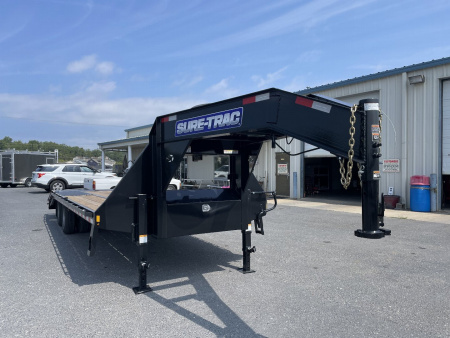 New 2026 Sure-Trac 20+5 22.5K Deckover Gooseneck Equipment Trailer