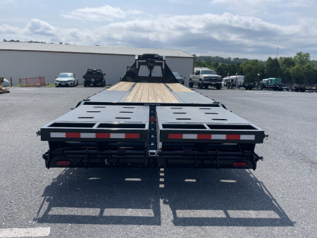 New 2026 Sure-Trac 20+5 22.5K Deckover Gooseneck Equipment Trailer