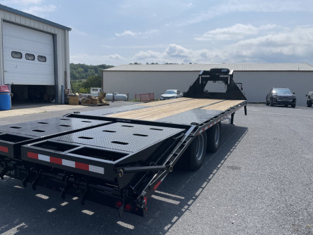 New 2026 Sure-Trac 20+5 22.5K Deckover Gooseneck Equipment Trailer