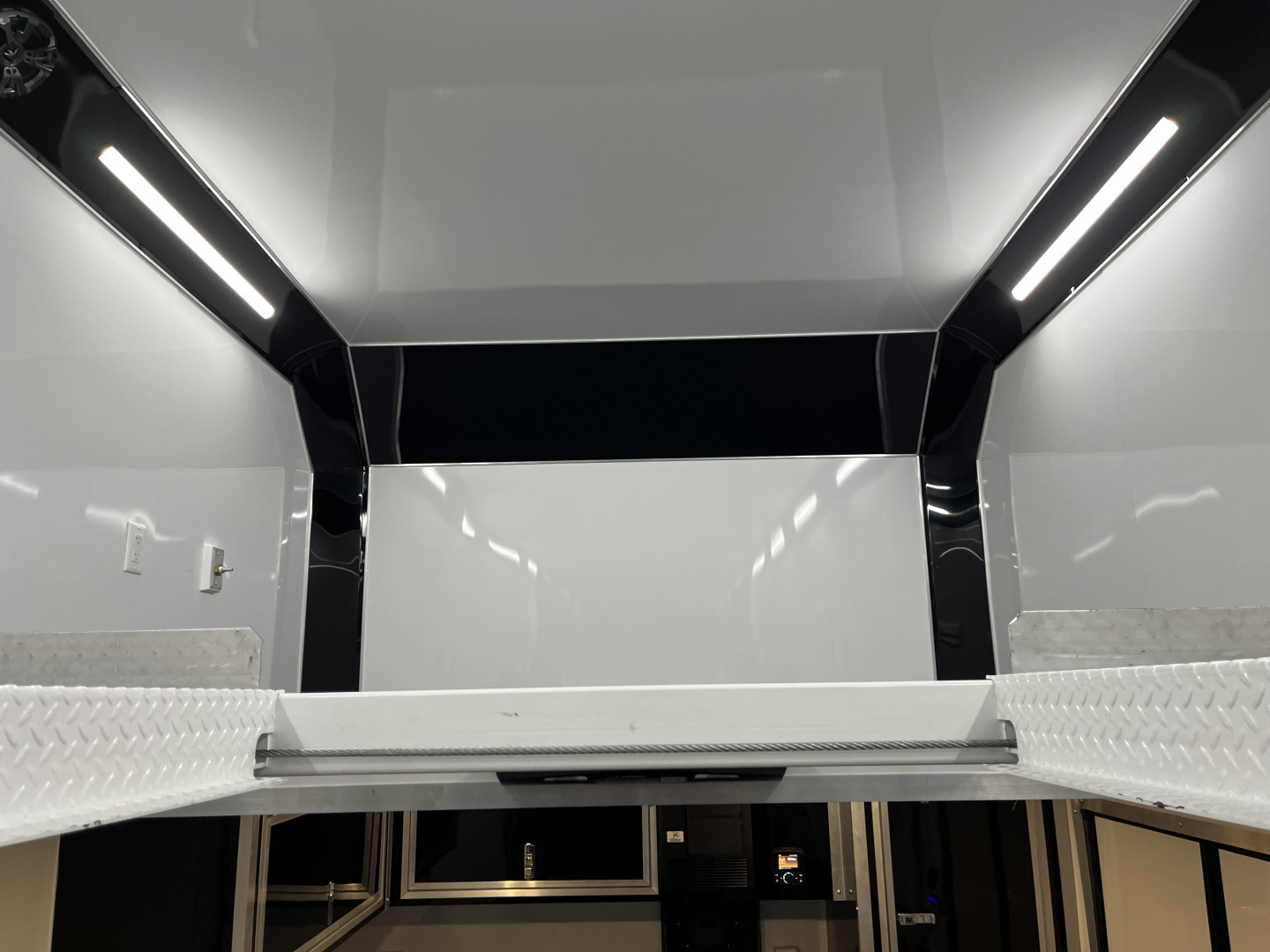 New 2025 Haulmark 24' EDGE ALUMINUM Stacker Race Trailer, Blackout Package, Premium Escape Door