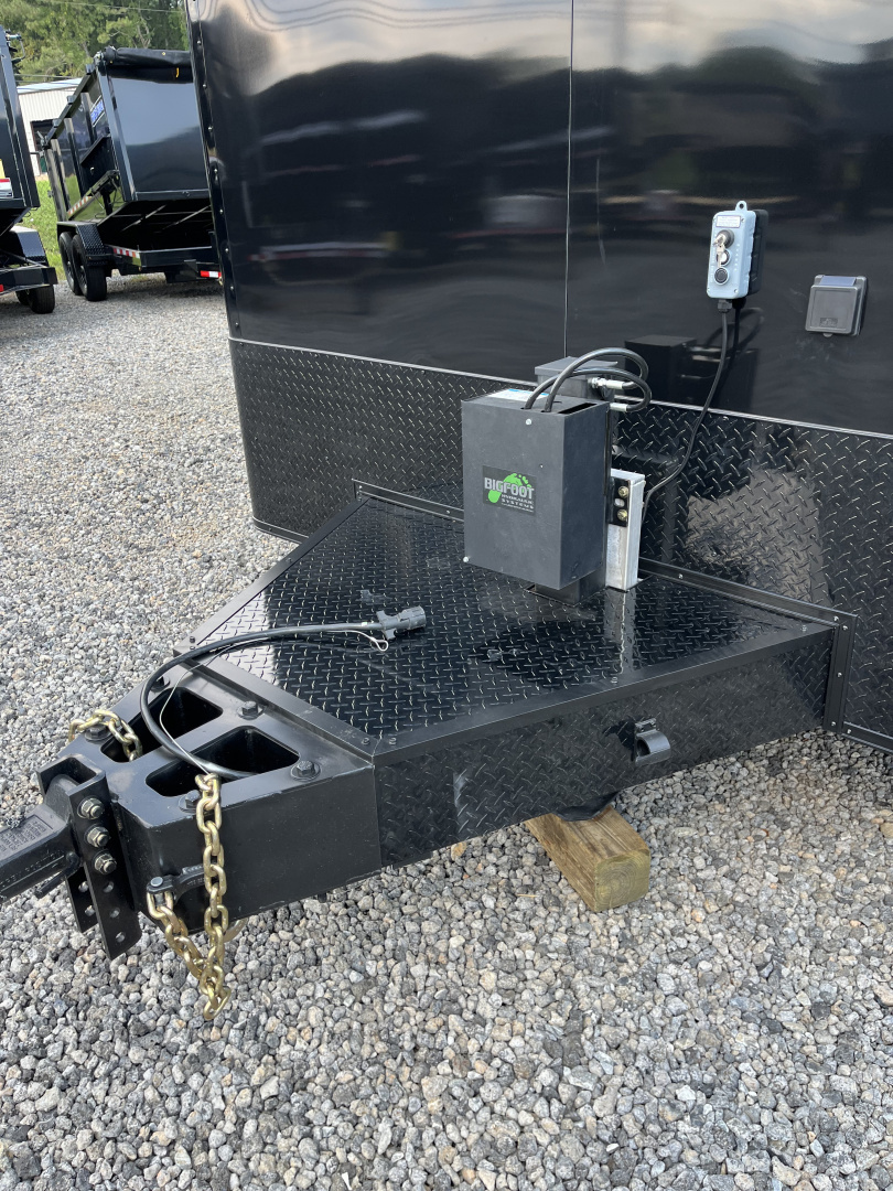 New 2025 Haulmark 24' EDGE ALUMINUM Stacker Race Trailer, Blackout Package, Premium Escape Door