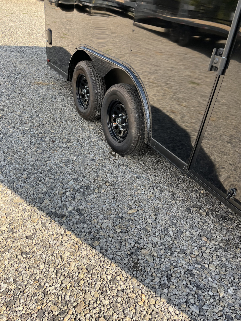 New 2025 Spartan Cargo 8.5x16 Enclosed Trailer, Preferred Package, PolyCor, 7' Interior, 54" Triple Tube Tongue, 1-Piece Aluminum Roof, STABLEDECK & E-Track