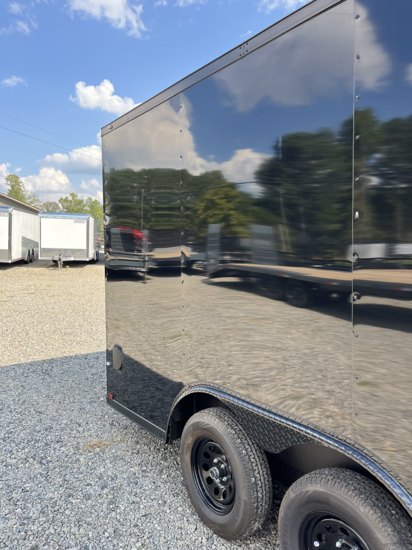 New 2025 Spartan Cargo 8.5x16 Enclosed Trailer, Preferred Package, PolyCor, 7' Interior, 54" Triple Tube Tongue, 1-Piece Aluminum Roof, STABLEDECK & E-Track