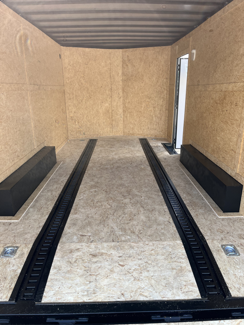 New 2025 Spartan Cargo 8.5x16 Enclosed Trailer, Preferred Package, PolyCor, 7' Interior, 54" Triple Tube Tongue, 1-Piece Aluminum Roof, STABLEDECK & E-Track