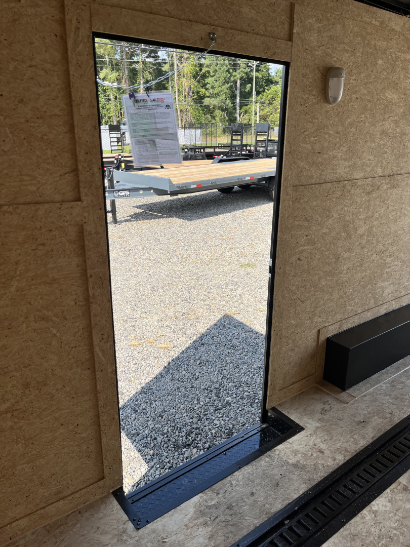 New 2025 Spartan Cargo 8.5x16 Enclosed Trailer, Preferred Package, PolyCor, 7' Interior, 54" Triple Tube Tongue, 1-Piece Aluminum Roof, STABLEDECK & E-Track