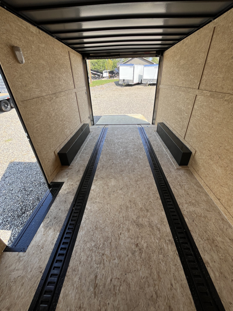 New 2025 Spartan Cargo 8.5x16 Enclosed Trailer, Preferred Package, PolyCor, 7' Interior, 54" Triple Tube Tongue, 1-Piece Aluminum Roof, STABLEDECK & E-Track