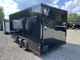 New 2025 Spartan Cargo 8.5x16 Enclosed Trailer, Preferred Package, PolyCor, 7' Interior, 54" Triple Tube Tongue, 1-Piece Aluminum Roof, STABLEDECK & E-Track