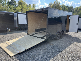 New 2025 Spartan Cargo 8.5x16 Enclosed Trailer, Preferred Package, PolyCor, 7' Interior, 54" Triple Tube Tongue, 1-Piece Aluminum Roof, STABLEDECK & E-Track