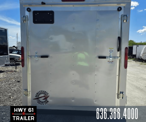 New 2025 Homesteader 6x12 TA Cargo Trailer, 6' Interior Height, 35K Axles, Silver, .030 Exterior, Intrepid Package