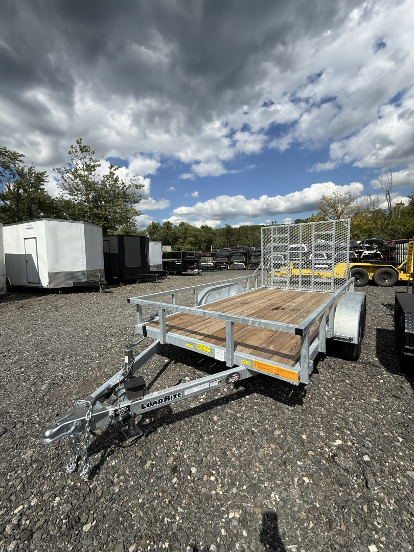 New 2025 Load Rite UT6512-7000 Utility Trailer