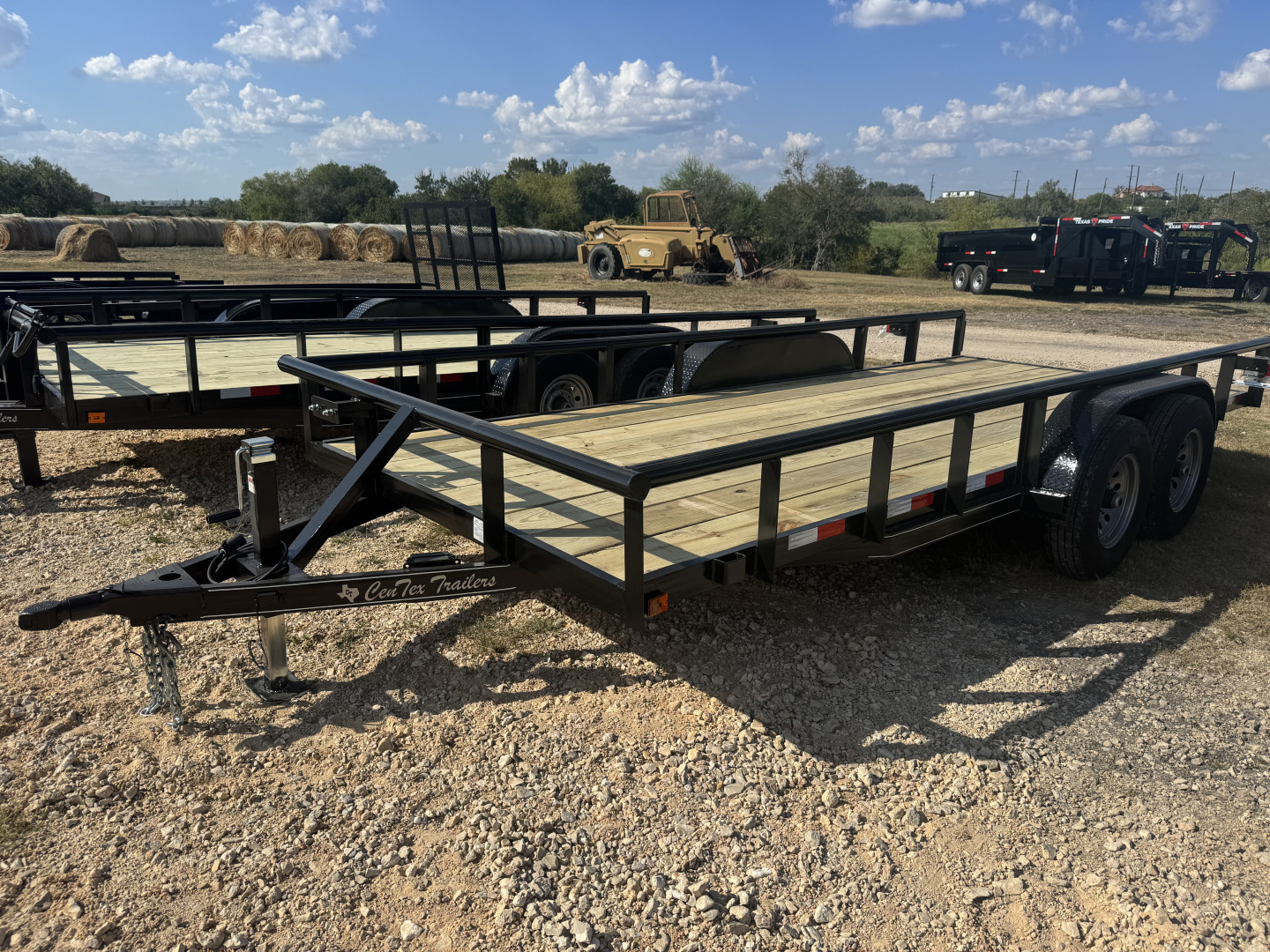 New 2025 Centex Trailers 82X1810KBP Flatbed Trailer
