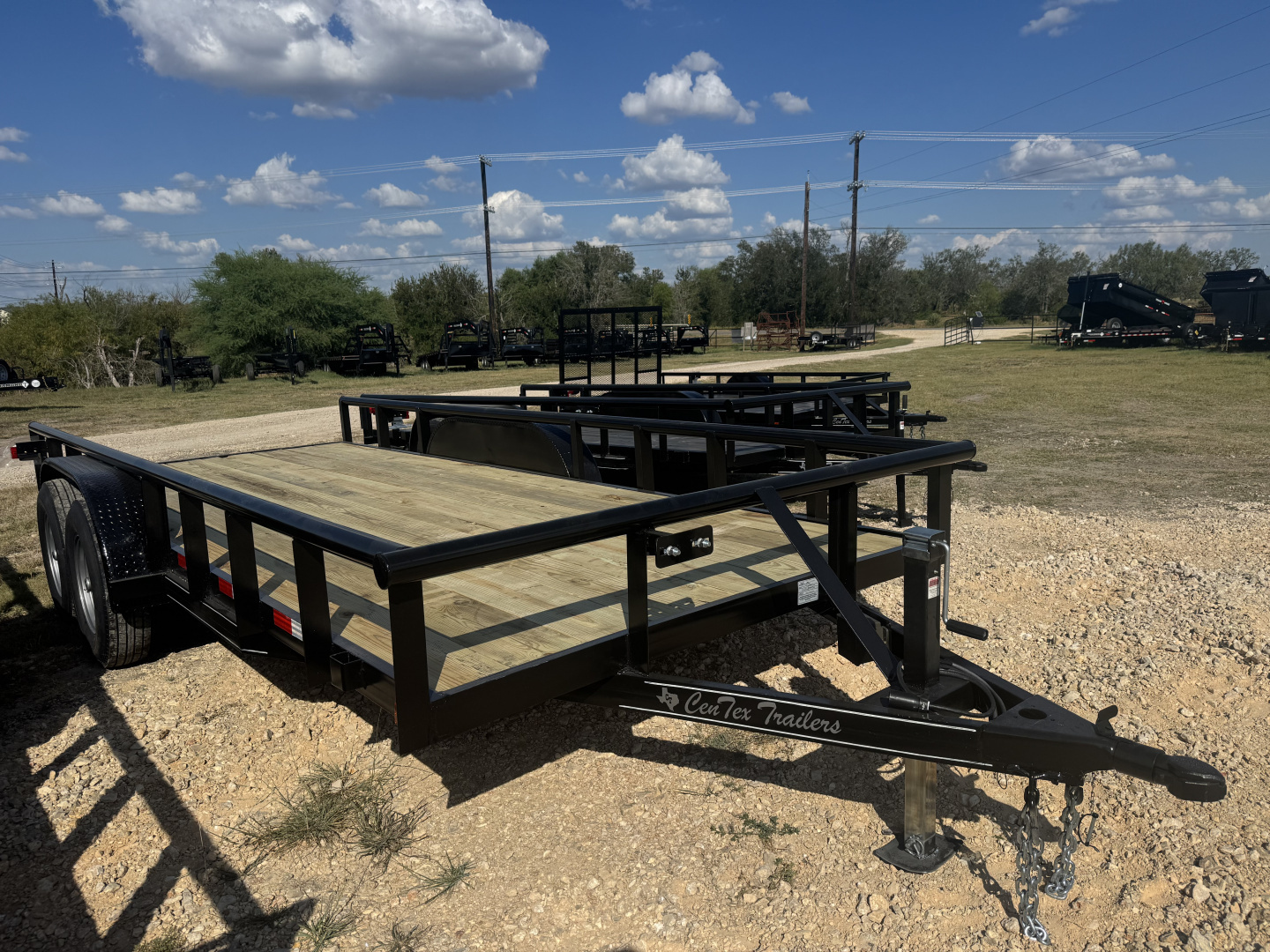 New 2025 Centex Trailers 82X1810KBP Flatbed Trailer