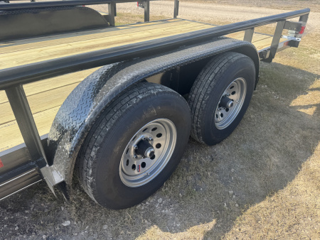 New 2025 Centex Trailers 82X1810KBP Flatbed Trailer