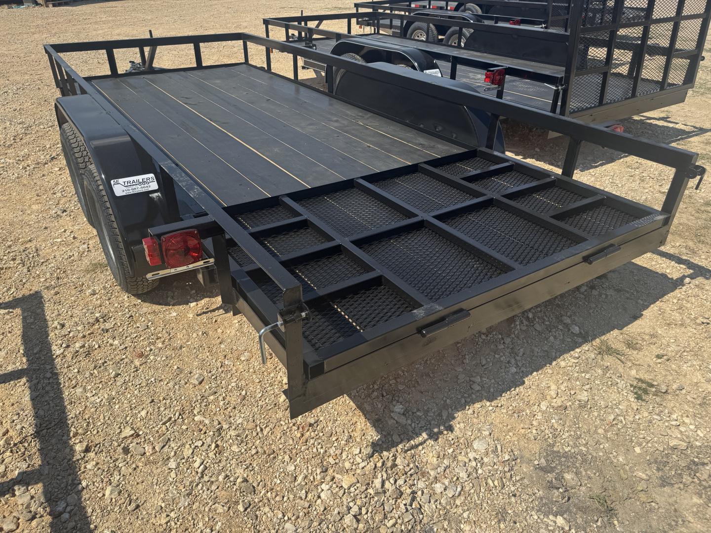New 2025 Centex Trailers 6.4X167KBP Utility Trailer