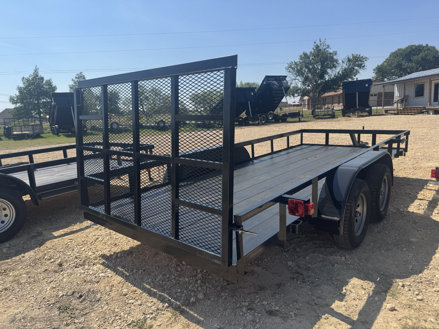 New 2025 Centex Trailers 6.4X167KBP Utility Trailer