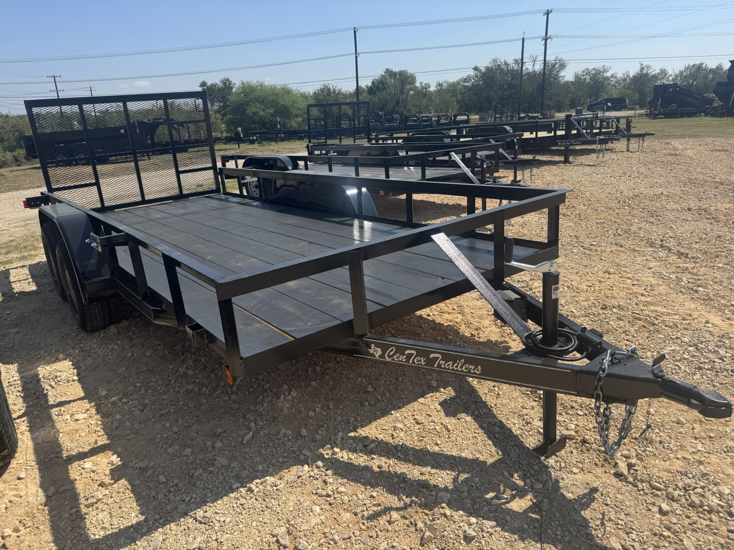 New 2025 Centex Trailers 6.4X167KBP Utility Trailer