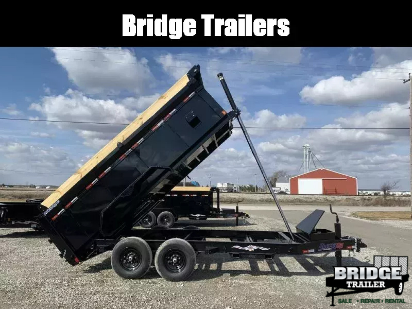 New 2026 Liberty LD14K83X14B8TSHSFT (83" X 14') 14K Telescopic Dump Trailer