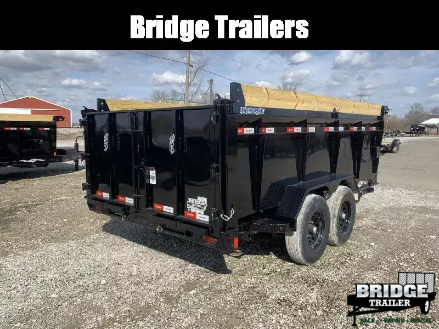New 2026 Liberty LD14K83X14B8TSHSFT (83" X 14') 14K Telescopic Dump Trailer