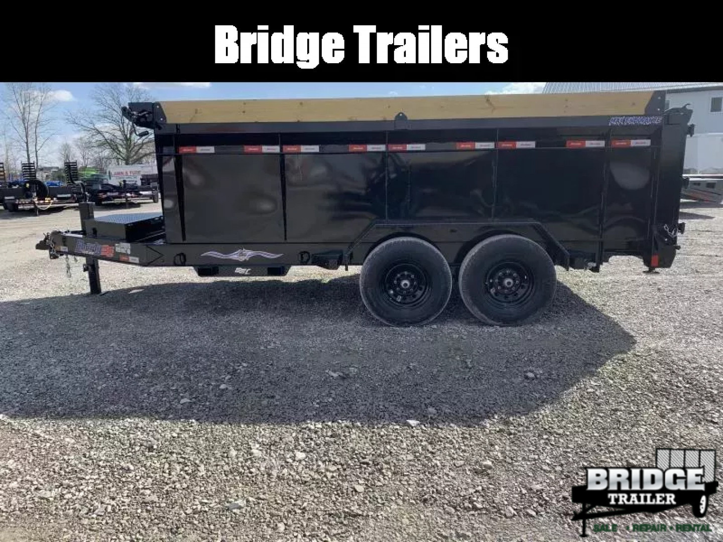 New 2026 Liberty LD14K83X14B8TSHSFT (83" X 14') 14K Telescopic Dump Trailer