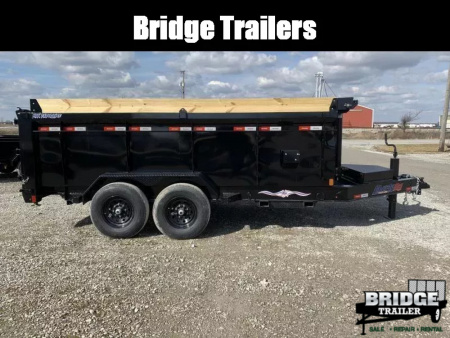 New 2026 Liberty LD14K83X14B8TSHSFT (83" X 14') 14K Telescopic Dump Trailer