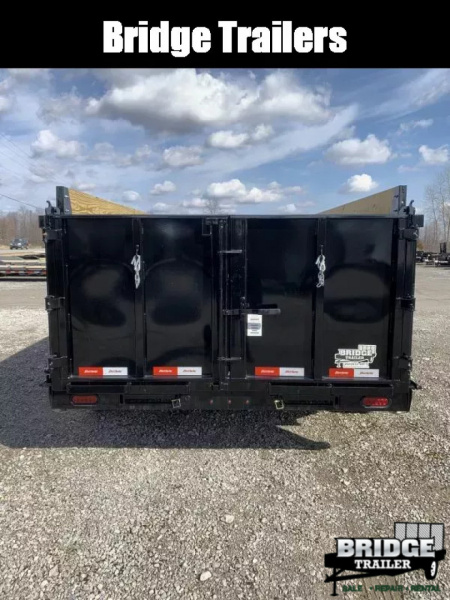 New 2026 Liberty LD14K83X14B8TSHSFT (83" X 14') 14K Telescopic Dump Trailer