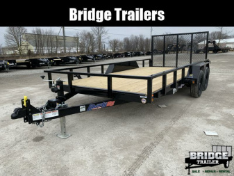New 2026 Liberty LU7K83X14+2C4 (83  X 14' + 2') 7K Dovetail Utility Trailer