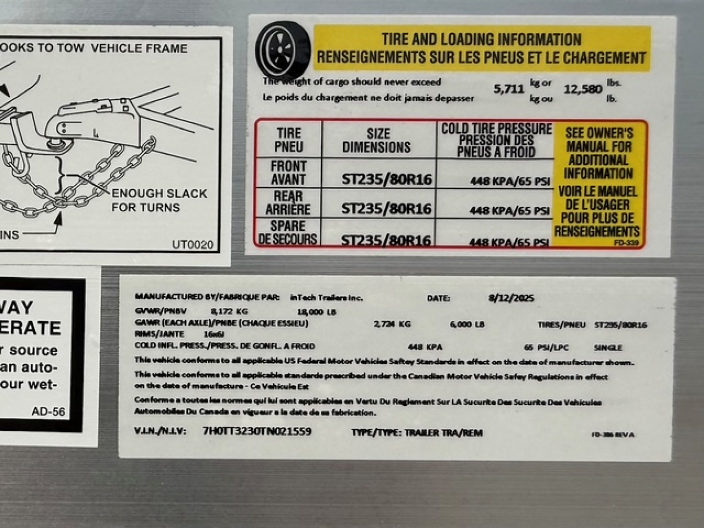 New 2026 inTech 8.5X32 Race Trailer