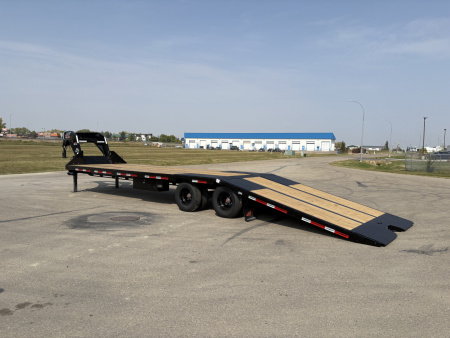 New 2026 Horizon Trailers FYZ 34' x 102  x 34  GOOSE W/HYD DOVETAIL 25900LB GVWR Flatbed Trailer