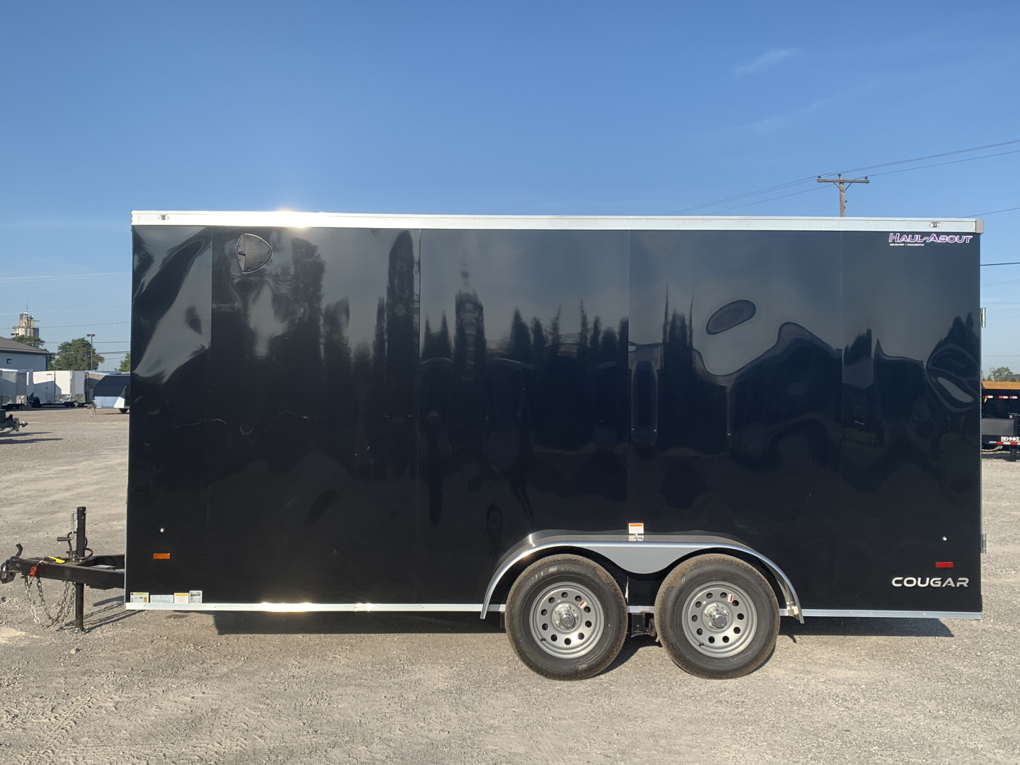 New 2026 Haul About Trailers CGR716TA2 (7' X 16') 7K V-Nose Cargo / Enclosed Trailer