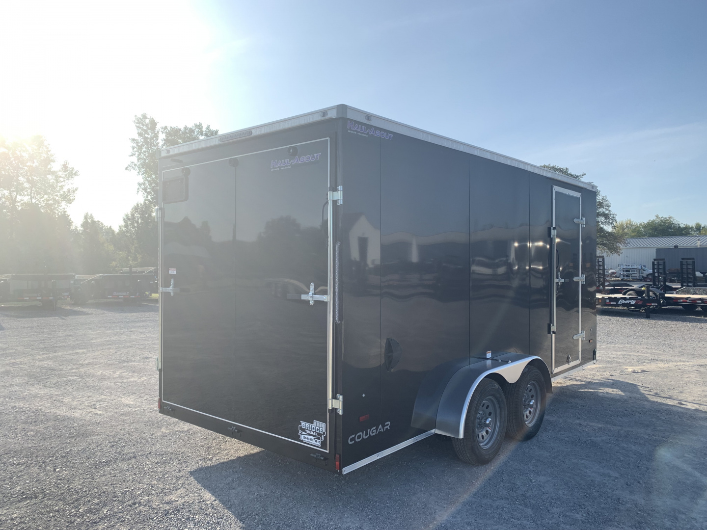 New 2026 Haul About Trailers CGR716TA2 (7' X 16') 7K V-Nose Cargo / Enclosed Trailer