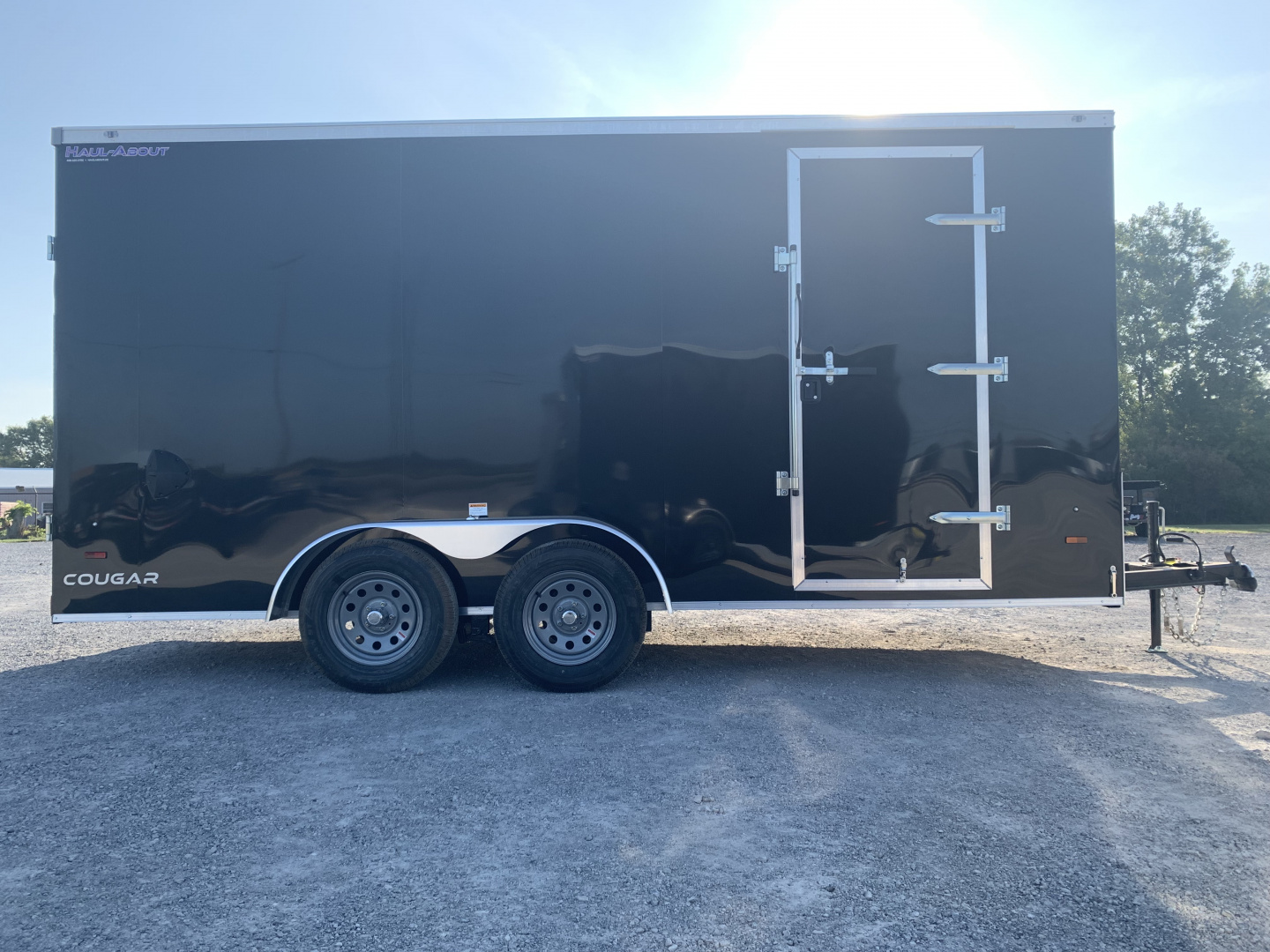 New 2026 Haul About Trailers CGR716TA2 (7' X 16') 7K V-Nose Cargo / Enclosed Trailer