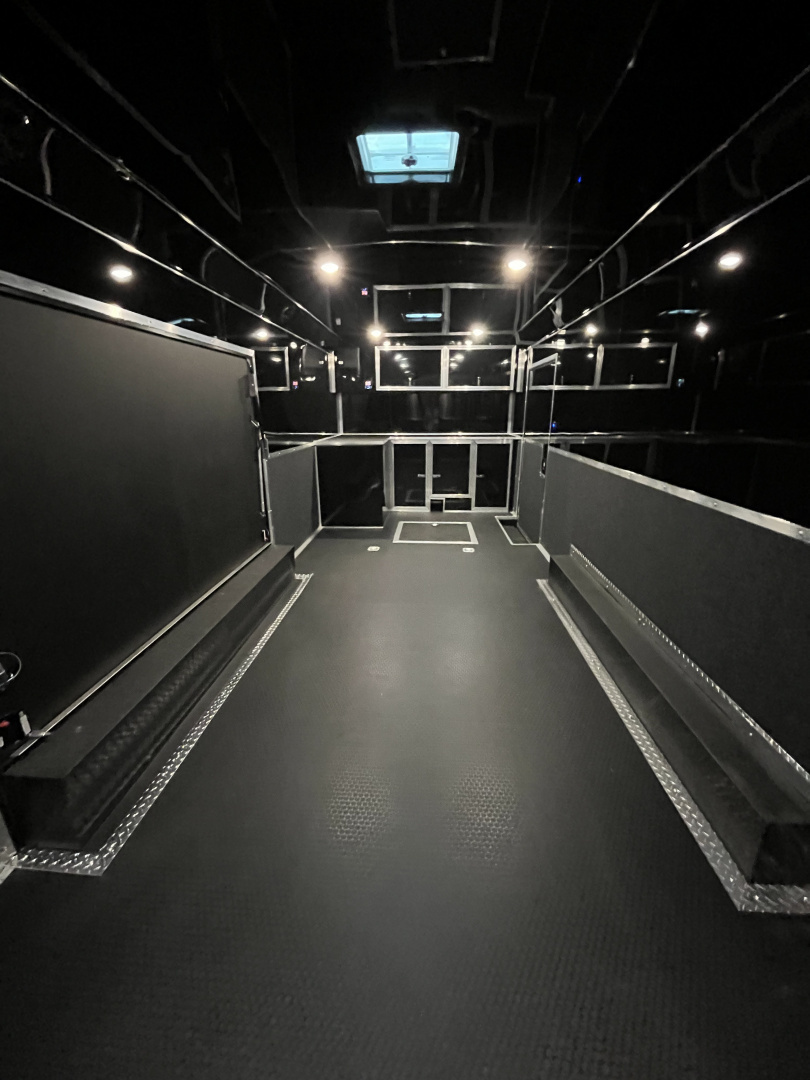 New 2026 Haulmark 24 EDGE Enclosed Race Trailer, Sportsman Plus, Premium Escape Door, Polycor Interior & Exterior, Insulated, Race Interior