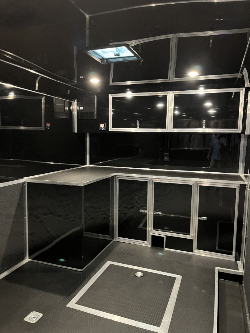 New 2026 Haulmark 24 EDGE Enclosed Race Trailer, Sportsman Plus, Premium Escape Door, Polycor Interior & Exterior, Insulated, Race Interior