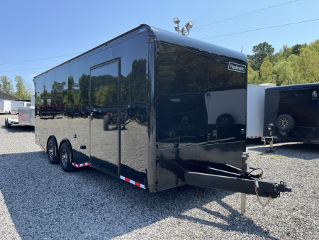 New 2026 Haulmark 24 EDGE Enclosed Race Trailer, Sportsman Plus, Premium Escape Door, Polycor Interior & Exterior, Insulated, Race Interior