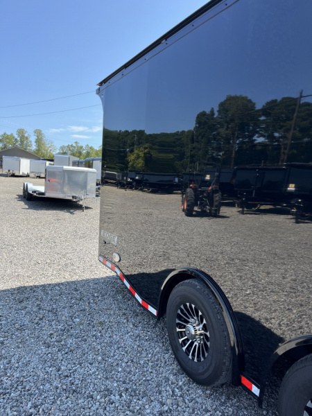 New 2026 Haulmark 24 EDGE Enclosed Race Trailer, Sportsman Plus, Premium Escape Door, Polycor Interior & Exterior, Insulated, Race Interior