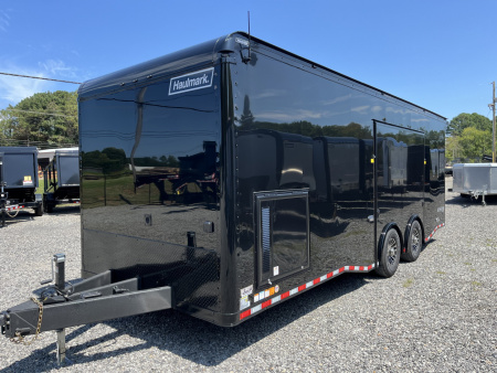New 2026 Haulmark 24 EDGE Enclosed Race Trailer, Sportsman Plus, Premium Escape Door, Polycor Interior & Exterior, Insulated, Race Interior
