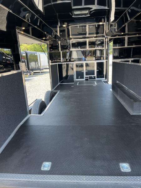 New 2026 Haulmark 24 EDGE Enclosed Race Trailer, Sportsman Plus, Premium Escape Door, Polycor Interior & Exterior, Insulated, Race Interior