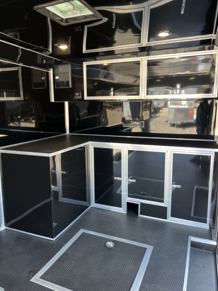 New 2026 Haulmark 24 EDGE Enclosed Race Trailer, Sportsman Plus, Premium Escape Door, Polycor Interior & Exterior, Insulated, Race Interior