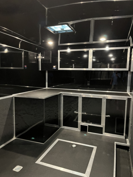 New 2026 Haulmark 24 EDGE Enclosed Race Trailer, Sportsman Plus, Premium Escape Door, Polycor Interior & Exterior, Insulated, Race Interior